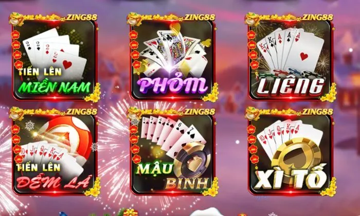Đa dạng game bài hấp dẫn để người chơi trải nghiệm